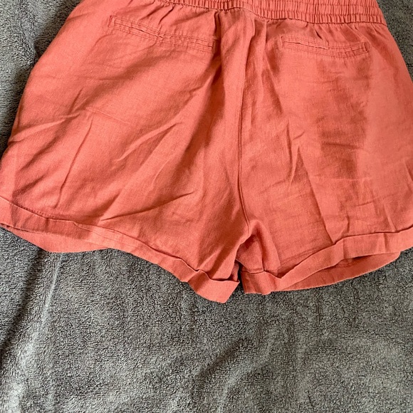 Linen type cozy shorts - Picture 2 of 2